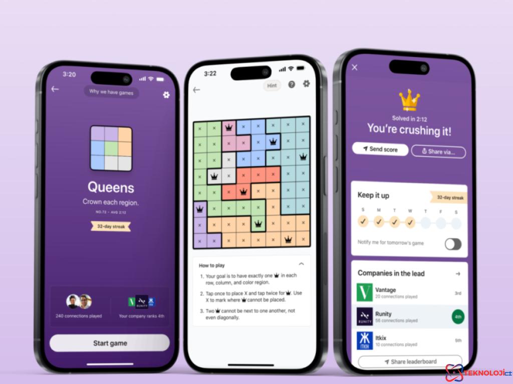 LinkedIn'in Oyun Dünyasına Adım Atması