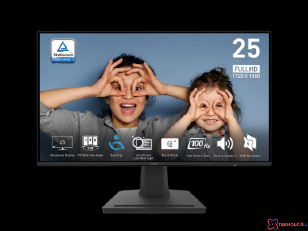MSI Yeni Monitörlerini Tanıttı