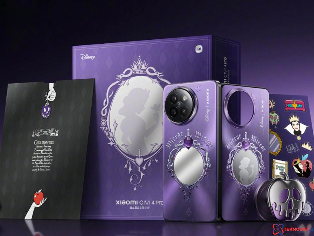 Xiaomi Civi 4 Pro Disney Princess Limited Edition: Pamuk Prenses'e Özel Bir Dokunuş!