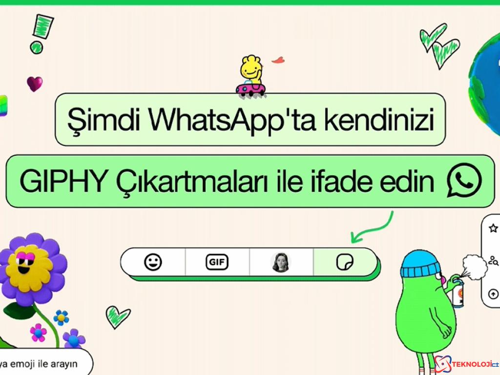 WhatsApp ve GIPHY İş Birliği: Çıkartmaların Büyülü Dünyası