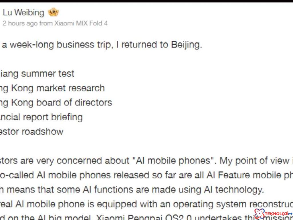 Xiaomi'nin Yapay Zeka Dolu HyperOS 2.0 Macerası