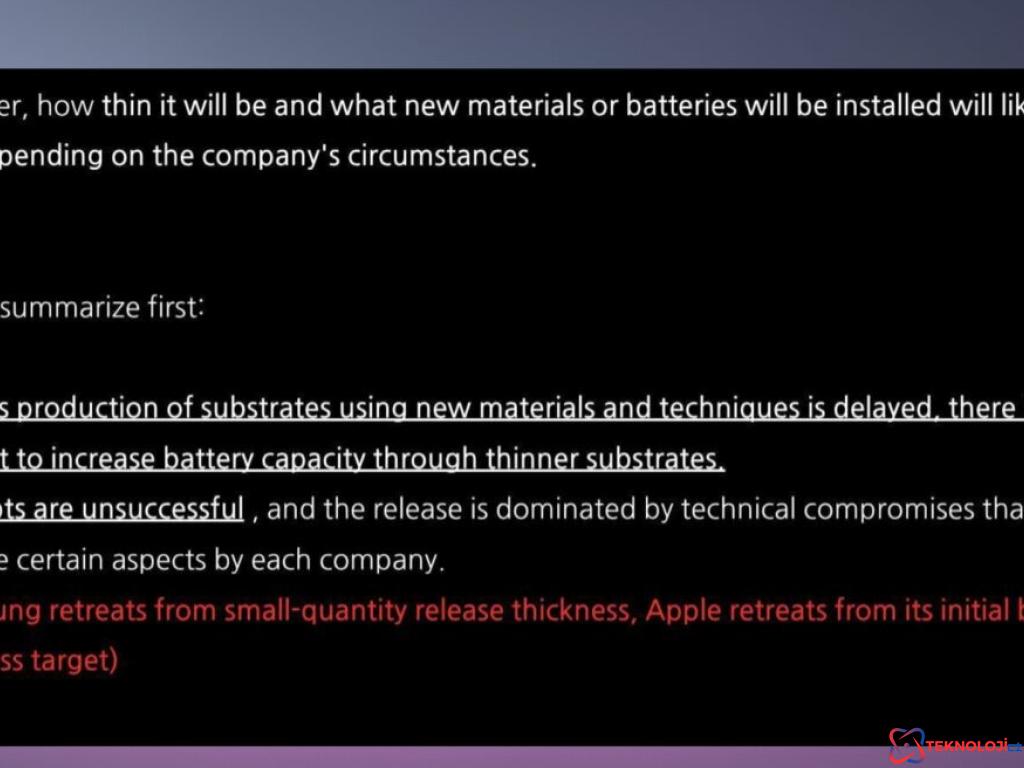 Yeni Planlar: Kalın Ama Performanslı