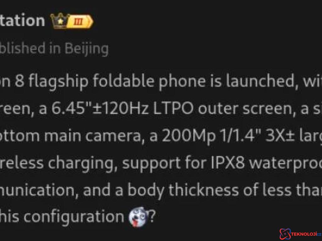 Honor Magic V4 Geliyor: Katlanabilir Telefon Dünyasında Yeni Bir Dönem Başlıyor!