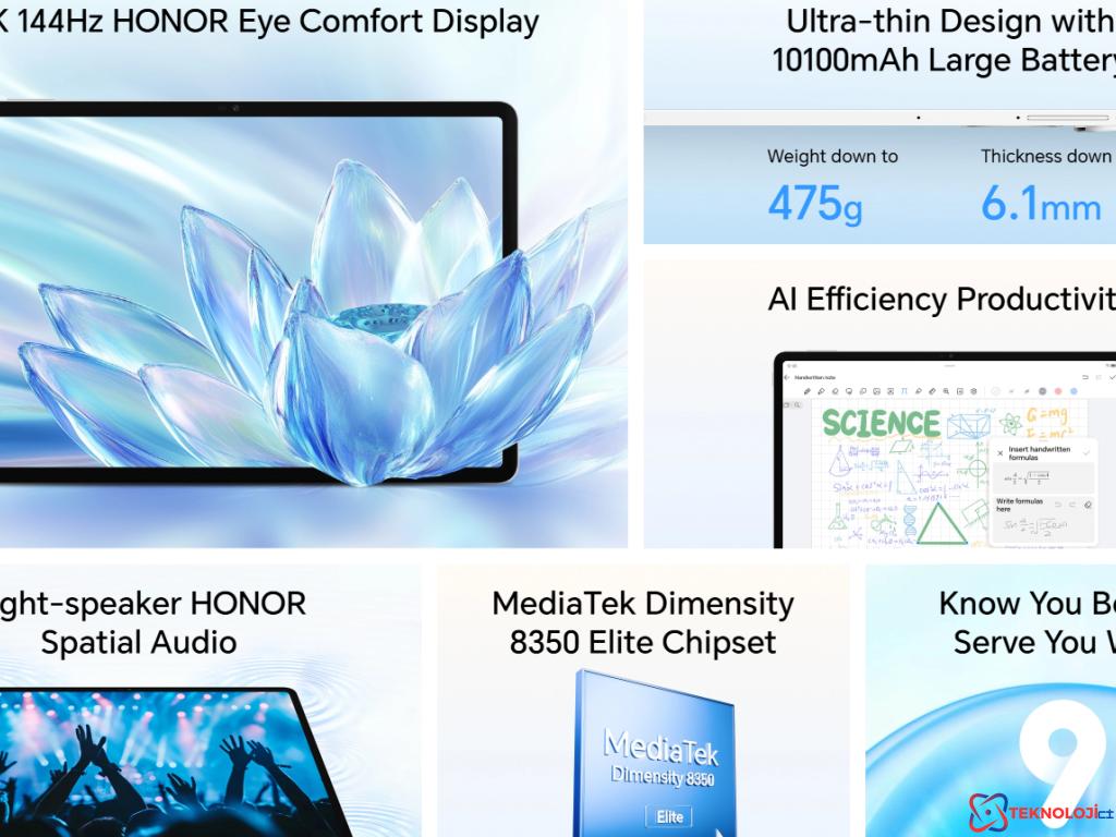Honor Pad V9: Tablet Dünyasında Yeni Bir Yıldız!