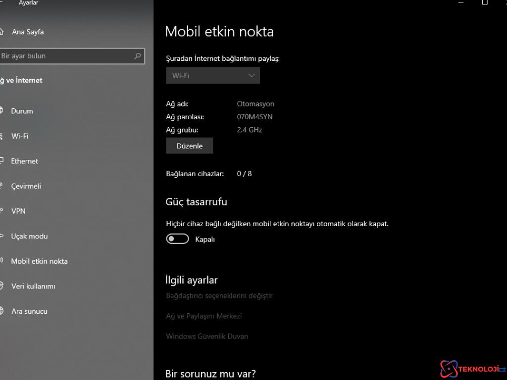 Wi-Fi Router ile İnterneti Kablosuz Yapma