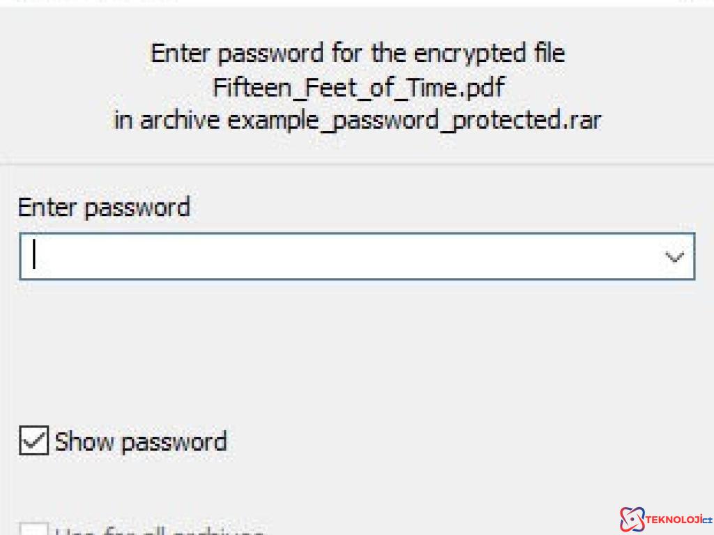 WinRAR Şifre Kırma Nasıl Yapılır?