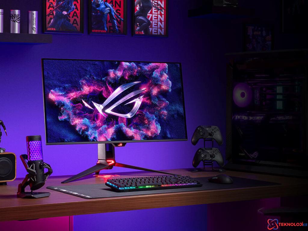 Asus'tan Yeni Nesil Oyuncu Monitörü: ROG Swift OLED PG32UCDMR