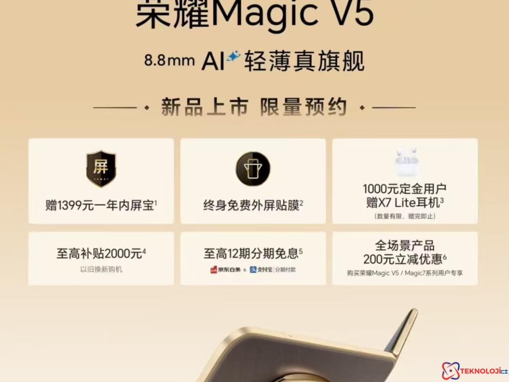 Honor Magic V5: Katlanabilir Telefonların Kralı Geliyor!