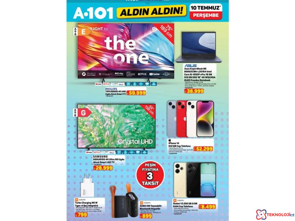 Teknoloji Ürünlerinde Fiyat Piyasası: A101 Kampanyası