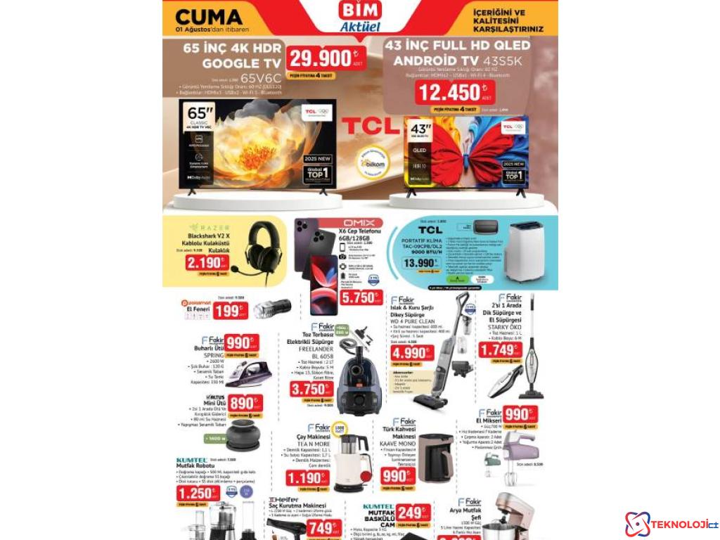 BİM, OMIX X6 ile Karşınızda!