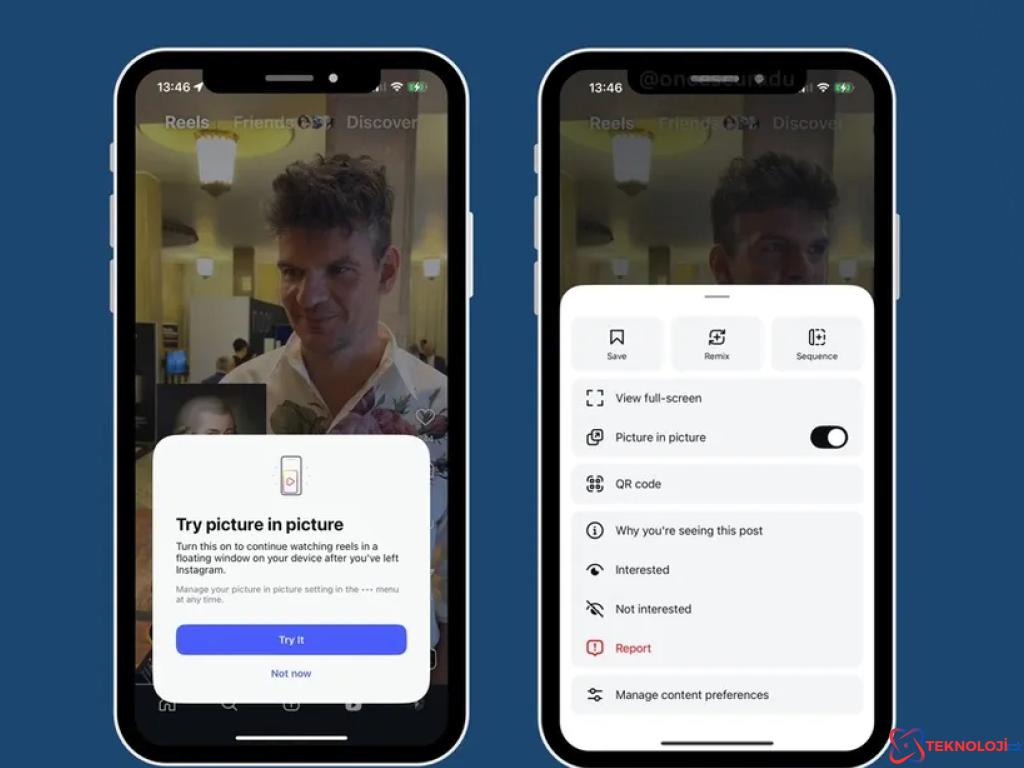 Instagram, Reels İçin Yenilikçi Resim İçinde Resim Özelliğiyle Geliyor