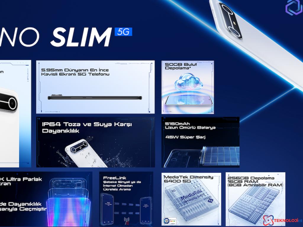 TECNO SPARK Slim 5G: Minimalizmin ve Teknolojinin Buluşma Noktası