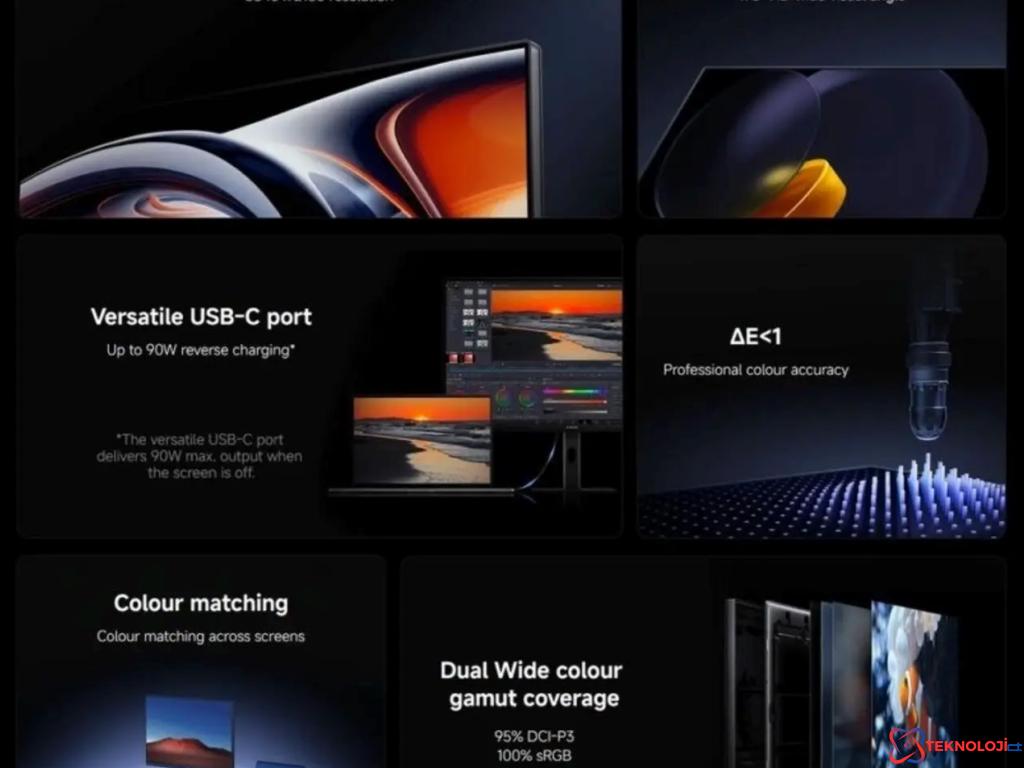 Xiaomi'nin 27 İnçlik A27Ui Monitörü: 4K HDR ve Gelişmiş Renk Doğruluğu